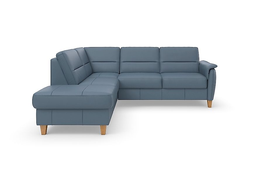 Home affaire Ecksofa »Palmera L-Form«, Federkern, wahlweise mit Bettfunktio günstig online kaufen