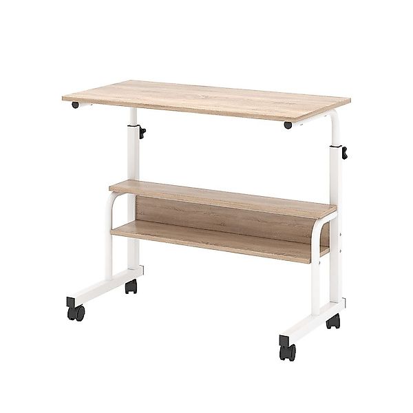 Vicco Laptoptisch Bica, Weiß/Sonoma, 80 x günstig online kaufen