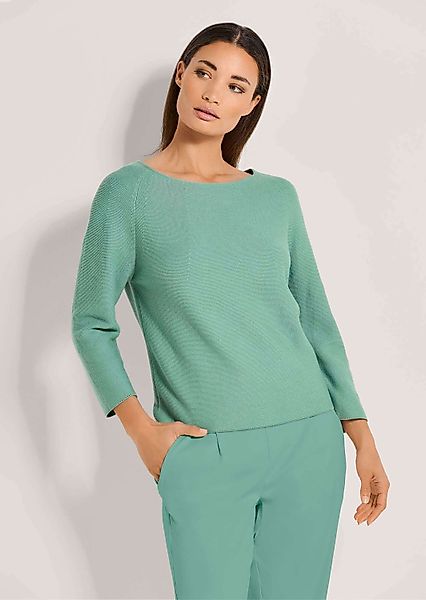 MADELEINE Strickpullover Pullover in modischer Kurzform günstig online kaufen