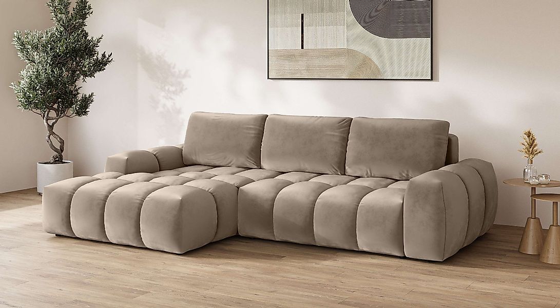 INOSIGN Ecksofa AZITA klein optionale Schlafsofa günstig online kaufen