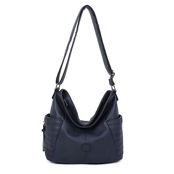 ITALYSHOP24 Schultertasche Damen Tasche Shopper CrossOver, als Handtasche, günstig online kaufen