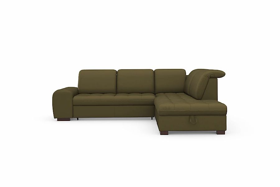 sit&more Ecksofa »Luxor L-Form«, wahlweise mit Bettfunktion, Stauraum und K günstig online kaufen