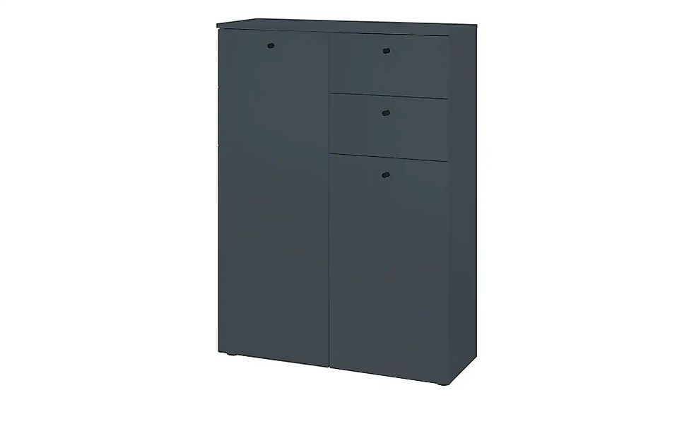 Highboard  Kaarster See ¦ blau ¦ Maße (cm): B: 80 H: 110 T: 30.0 Schränke > günstig online kaufen