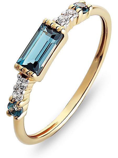 CHRIST Goldring CHRIST Damen-Damenring 1 Topas günstig online kaufen