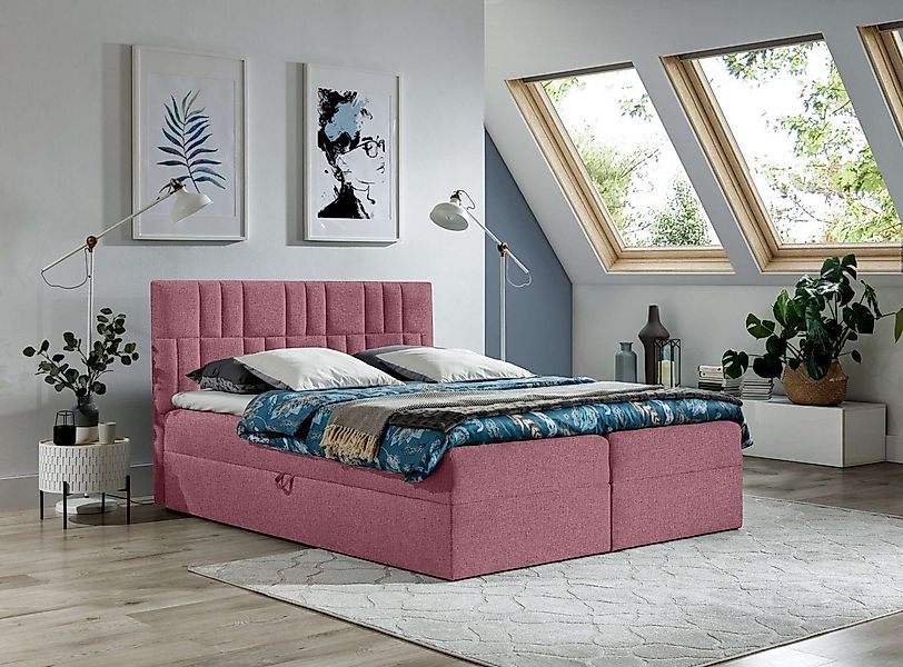 99rooms Boxspringbett Forello (Schlafzimmerbett, Bett), Design günstig online kaufen