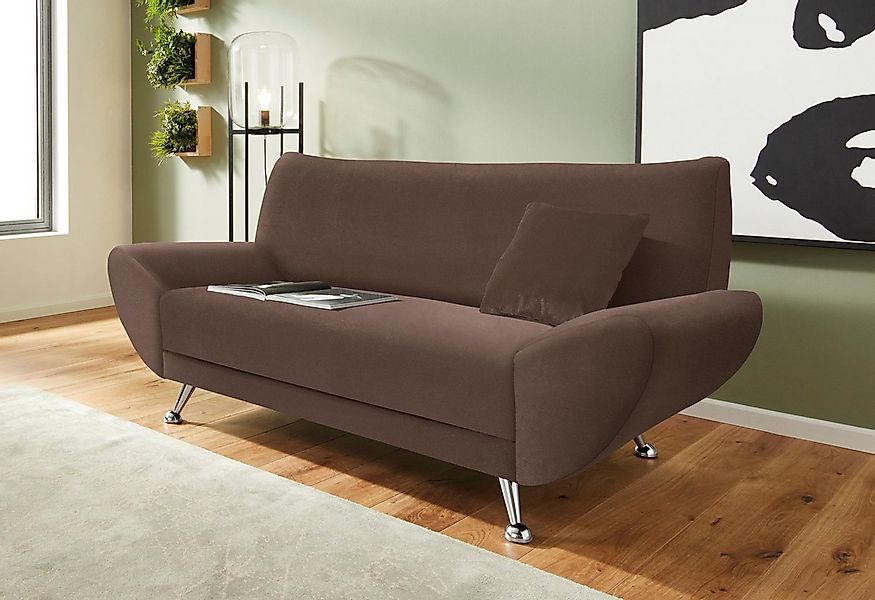 INOSIGN 2-Sitzer "Saltare, elegant und komfortabel, toller Designfuß" günstig online kaufen