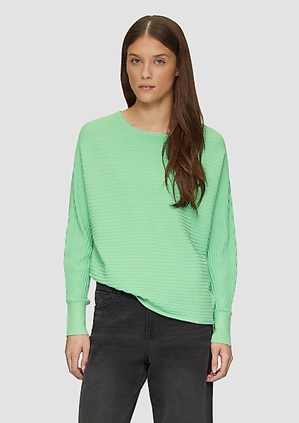 s.Oliver Strickpullover Weicher Strickpullover aus Viskosemix günstig online kaufen