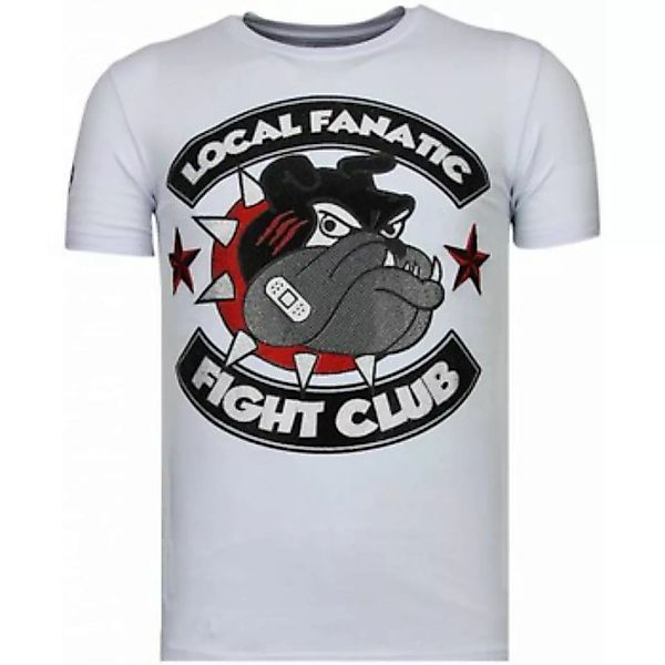 Local Fanatic  T-Shirt Fight Club Spike Strass günstig online kaufen