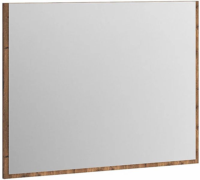 INOSIGN Garderobenspiegel »MUSTA, 95x70x2 cm mit farblich abgesetzer Rahmen günstig online kaufen