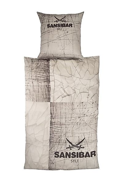 Sansibar Sylt Bettwäsche Bettwäsche SNSIBR Satin BL 135x200 cm braun Bettbe günstig online kaufen