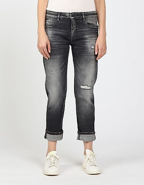 GANG Boyfriend-Jeans 94NADIA 5-Pocket Style mit Reißverschluss und Knopf günstig online kaufen