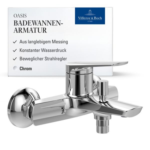Villeroy & Boch Wannenarmatur Oasis Aufputz günstig online kaufen