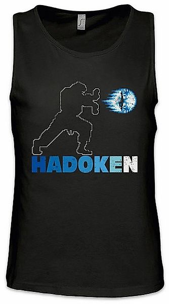 Urban Backwoods Tanktop Hadoken II Ärmelloses T-Shirt Gamer Street Champion günstig online kaufen