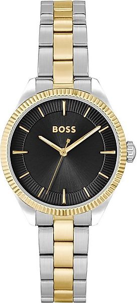 BOSS Quarzuhr SAGE 1502730, Damenuhr, Armbanduhr, analog, Edelstahlarmband günstig online kaufen