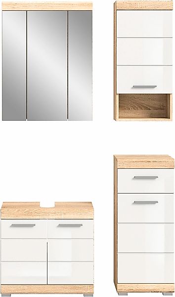 INOSIGN Badmöbel-Set "Siena, 4 teilig, bestehend aus:" Set, TOPSELLER, 4 St günstig online kaufen