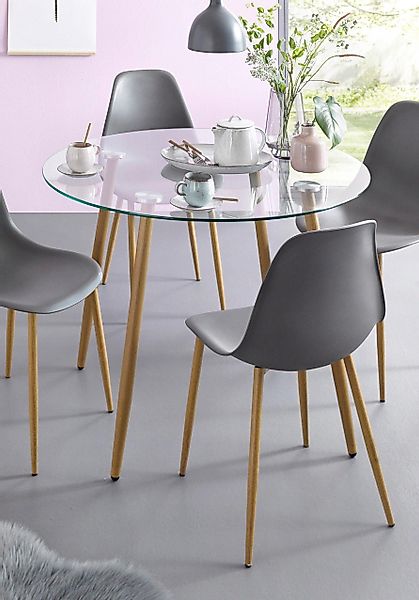INOSIGN Glastisch Miller, TOPSELLER! (Esstisch, Glastisch, günstig online kaufen