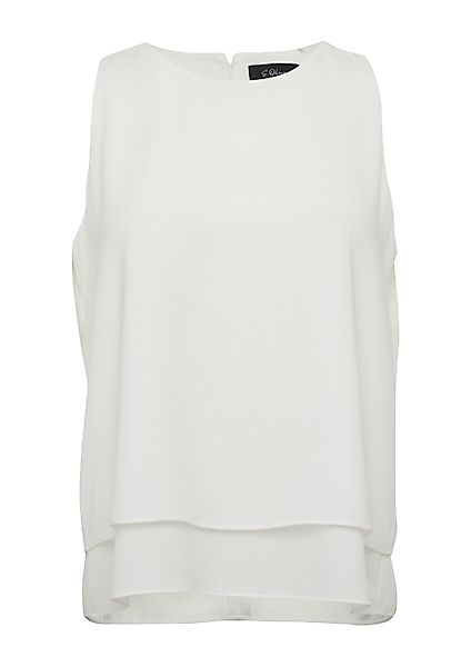 s.Oliver Blusentop Bluse Doppellagiges Top aus günstig online kaufen