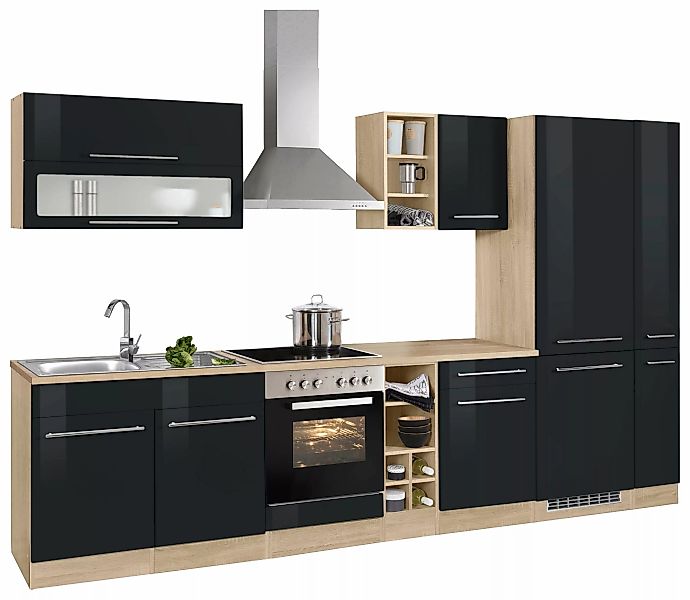 KOCHSTATION Küchenzeile "KS-Eton", ohne E-Geräte, Breite 330 cm günstig online kaufen