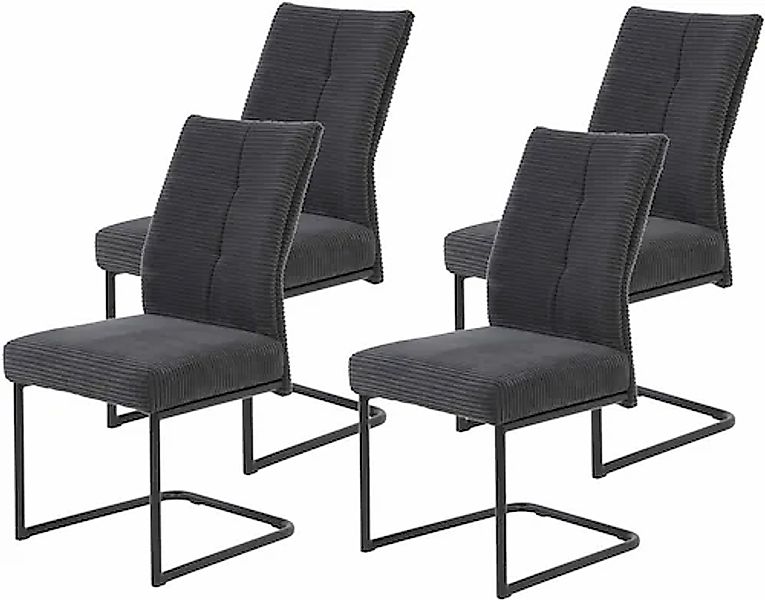 HELA Esszimmerstuhl »Dagmar« (Set) 4 Stk.Schwingstuhl mit bequemer Federker günstig online kaufen