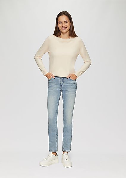 s.Oliver 5-Pocket-Jeans Teilungsnaht günstig online kaufen