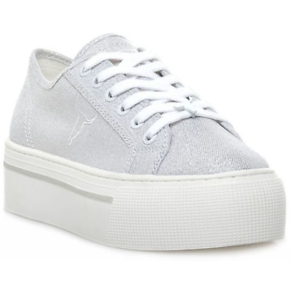 Windsor Smith  Sneaker RUBY CANVAS METALLIC TREAD SILVER günstig online kaufen