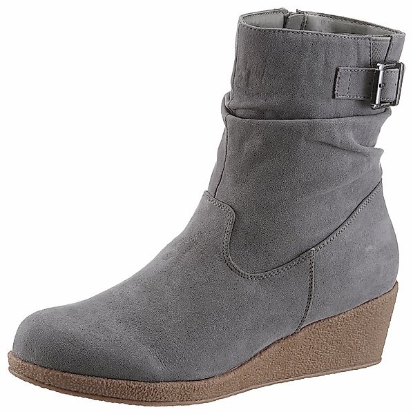 CITY WALK Stiefelette mit Raffungen am günstig online kaufen