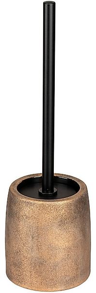 WENKO WC-Garnitur Tremea, Keramik in bronze matt, Toilettenbürste mit Kunst günstig online kaufen