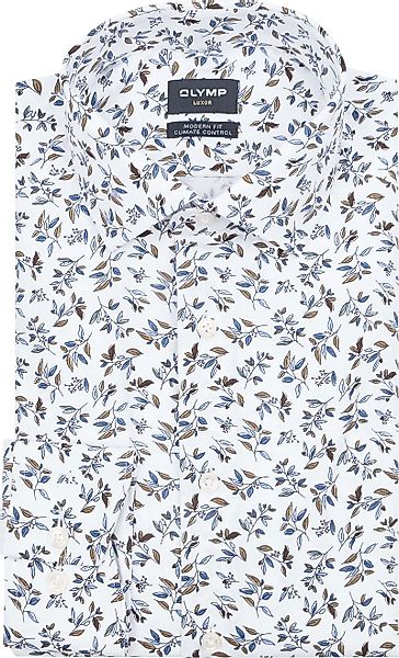 OLYMP Luxor Hemd 24/Seven Flowers Multicolour - Größe 40 günstig online kaufen