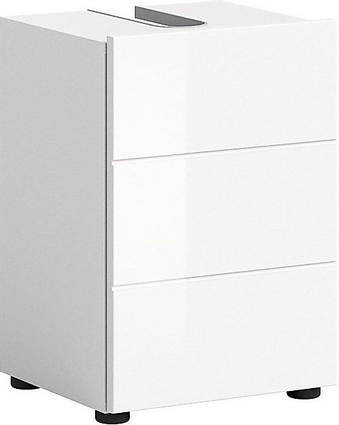 welltime Waschbeckenunterschrank "BIEL, TOPSELLER, Breite 38 cm, 1 Tür, 1 B günstig online kaufen
