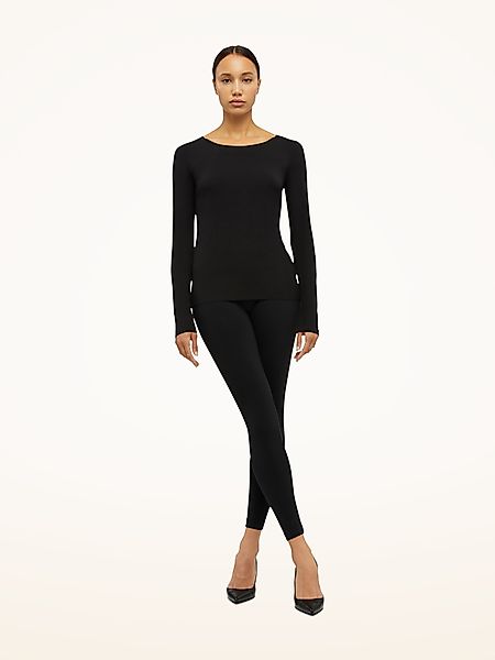 Wolford - Jersey Top Long Sleeves, Frau, black, Größe: L günstig online kaufen