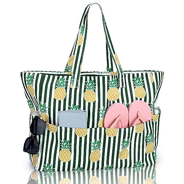 RWEUOQ Strandtasche Strandtasche XXL mit Reißverschluss günstig online kaufen