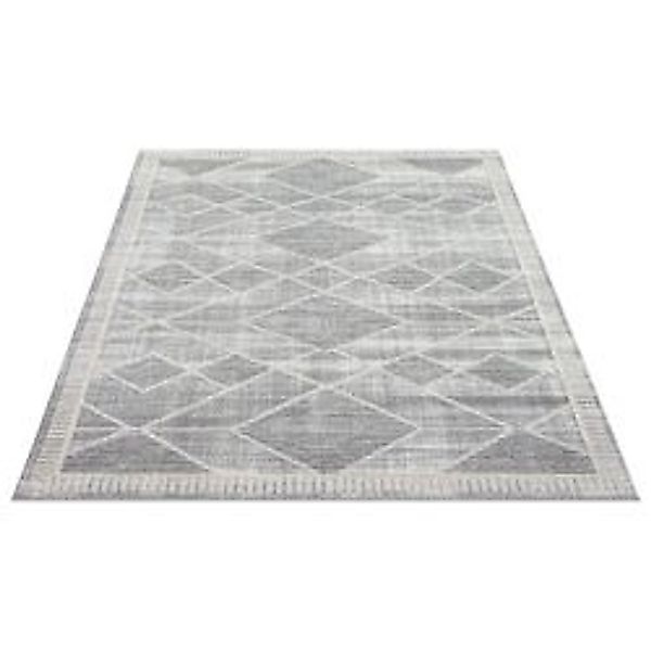 payé Teppich Esso 78 Hochflor 120x170 cm Grau günstig online kaufen