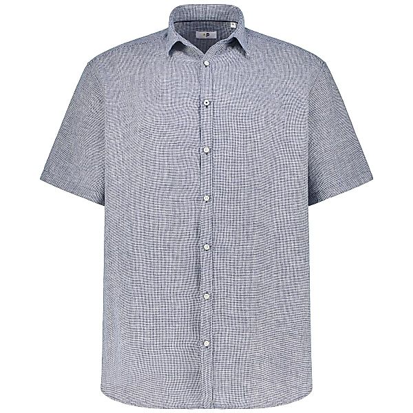 Pfundskerl Trachtenhemd aus Leinen Farbe dunkelblau Größe: XXL günstig online kaufen