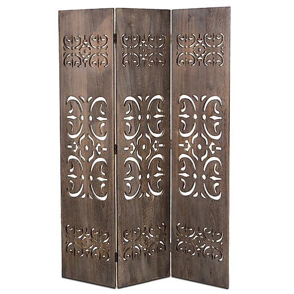 Homestyle4u Paravent 3-teilig Holz cm 758 günstig online kaufen