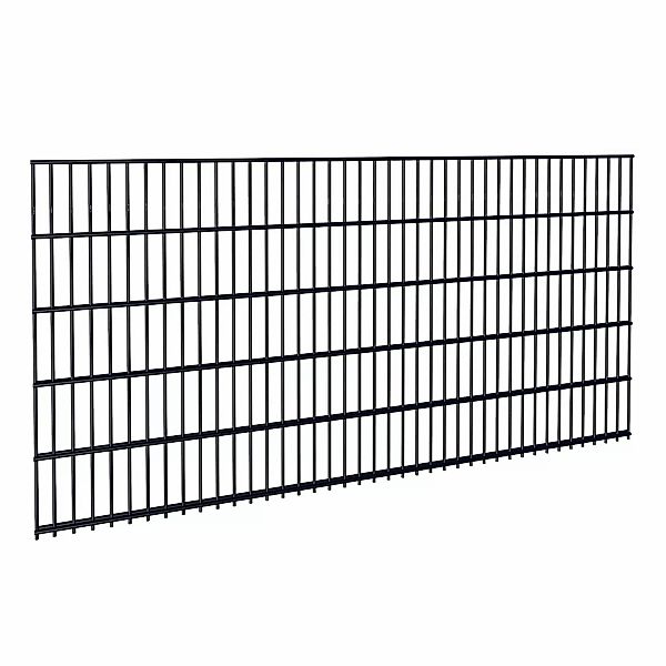Doppelstabmatte Basic 103 cm x 200 cm Anthrazit günstig online kaufen