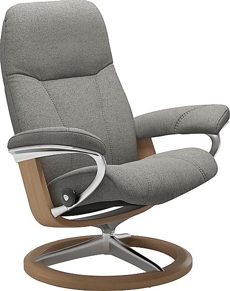 Stressless Relaxsessel "Consul", mit Signature Base, Größe L, Gestell Eiche günstig online kaufen