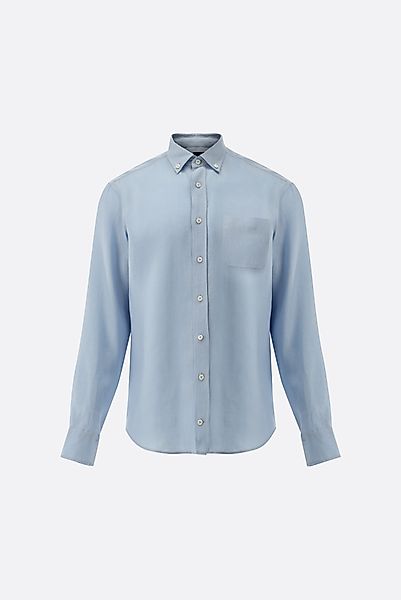 Leinenhemd mit Button Down Kragen Comfort Fit günstig online kaufen