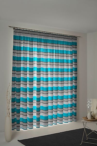 Wirth Vorhang "Menorca" Kräuselband 1 Stk. tlg. günstig online kaufen