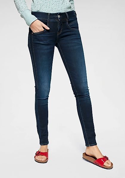 Herrlicher 5-Pocket-Jeans "Gila Slim Denim" mit seitlichen Keileinsätzen, f günstig online kaufen