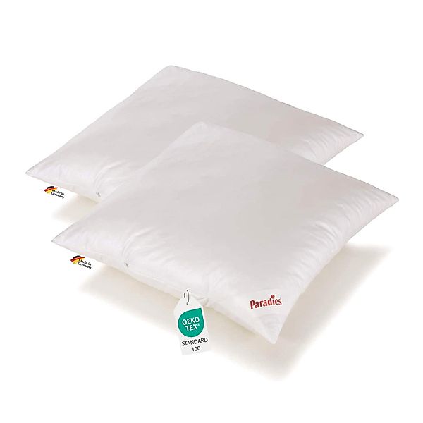 2 Stück Paradies Softy extra Kopfkissen Kissen Faserkissen 80x80 günstig online kaufen
