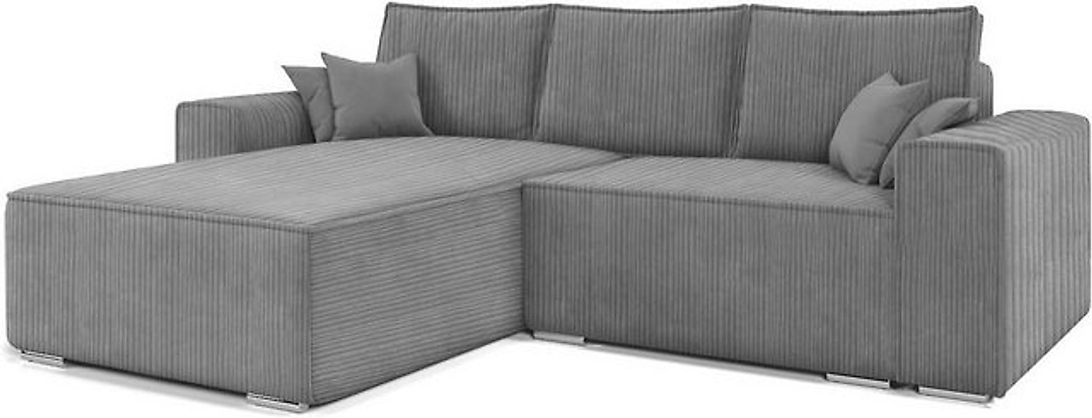 MOEBLO Ecksofa ERNO II, L-förmiges Schlafsofa günstig online kaufen