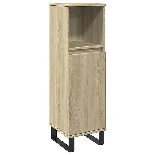 vidaXL Badschrank Sonoma-Eiche 30x30x100 cm Holzwerkstoff 849672 günstig online kaufen