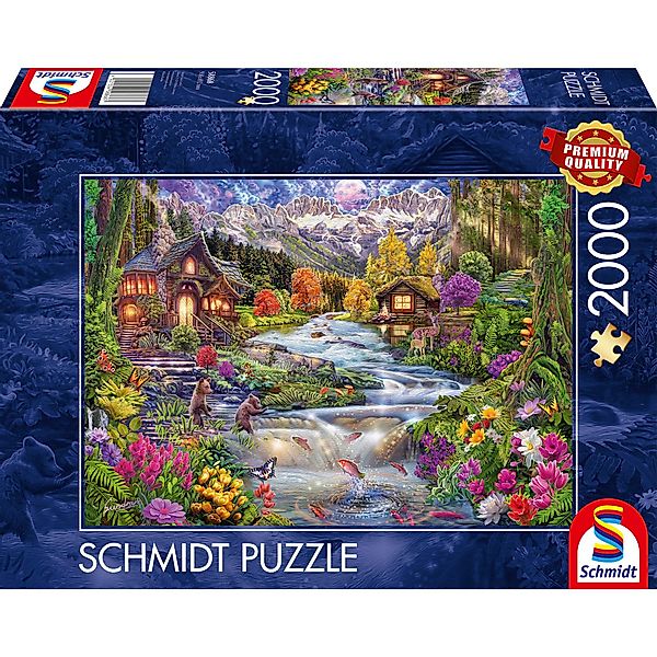 Schmidt Spiele Puzzle Schmidt Spiele Flussidyll günstig online kaufen