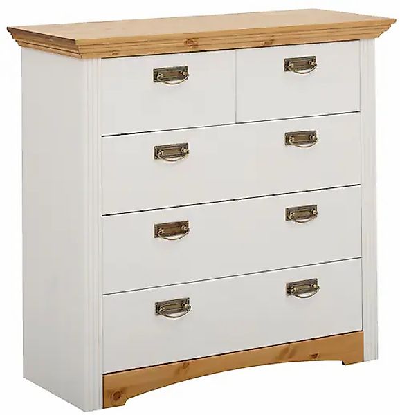 Home affaire Schubkastenkommode »Konrad«, Breite 94 cm, aus massiver, FSC®- günstig online kaufen