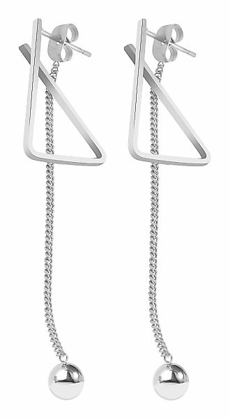 Adelia´s Paar Ohrhänger "Damen Ohrringe aus Edelstahl" Geschenkidee: zeitlo günstig online kaufen
