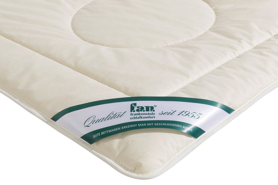 fan Naturhaarbettdecke "Wolle Anti Milbe" warm Füllung 97Wolle3sonstigeFase günstig online kaufen