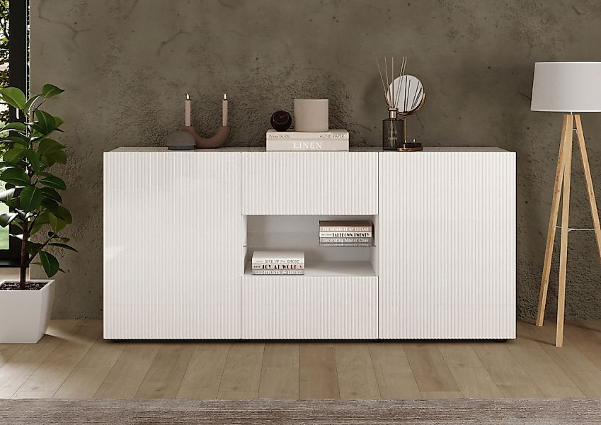 INOSIGN Sideboard "Rio Breite 181 cm, Kommode mit 2 Türen u. 2 Schubkästen, günstig online kaufen