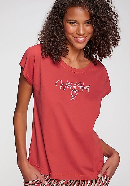 Vivance Dreams T-Shirt, mit Herzprint günstig online kaufen