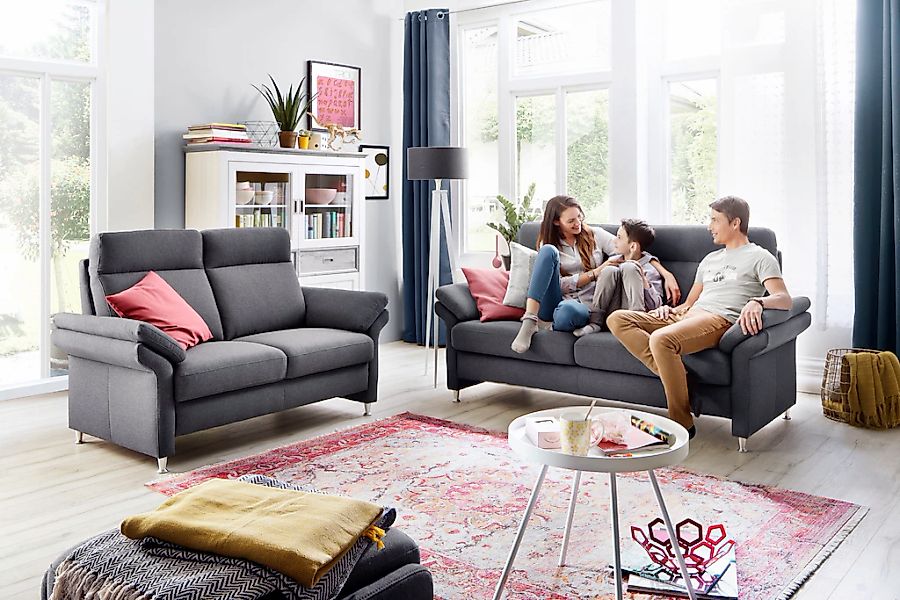 Home affaire Polstergarnitur "Mailand", Set: 3-Sitzer, 2-Sitzer und Sessel, günstig online kaufen