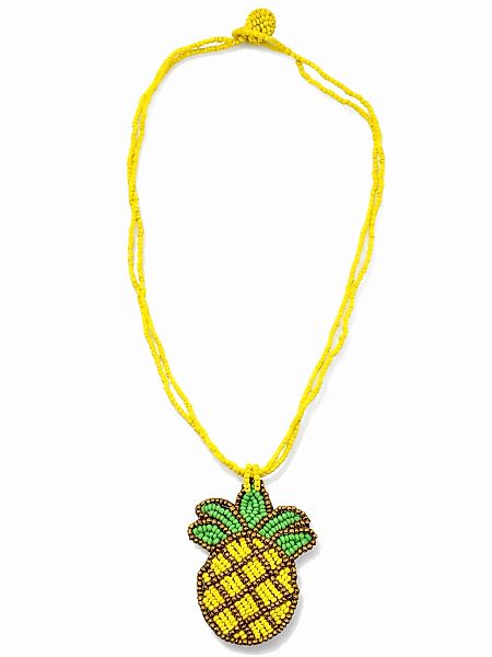 COLLEZIONE ALESSANDRO Kette mit Anhänger "Pineapple" mit echten Glasperlen günstig online kaufen